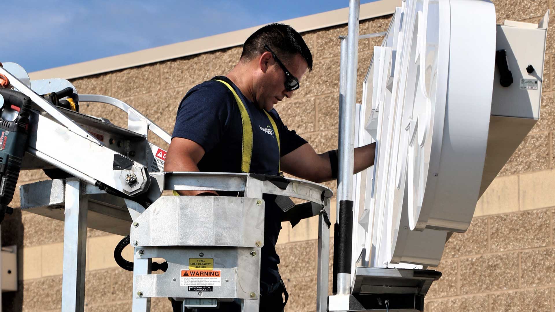 When to Buy a Bucket Truck for Sign Installations Van Ladder Bucket